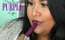 How to wear a Purple Lip!