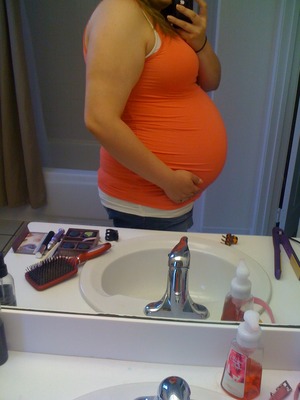 This look - 32 weeks pregnant!! :D