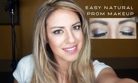 Easy Natural Prom Makeup using Chocolate Bon Bons Palette