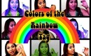 COLORS OF THE RAINBOW TAG: NAIL POLISHES & LIPPIES