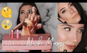 NICKI MINAJ X MAC SWATCHES & REVIEW | MsQuinnFace