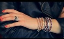D.I.Y  Make Wrap Bracelet / Stacked bracelets