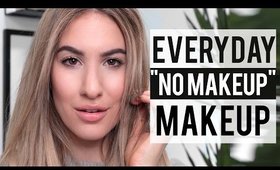 DRUGSTORE EVERYDAY "NO MAKEUP" MAKEUP & Sleek Hair Tutorial | Jamie Paige