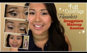 ★Full Coverage Flawless Drugstore Makeup Routine★