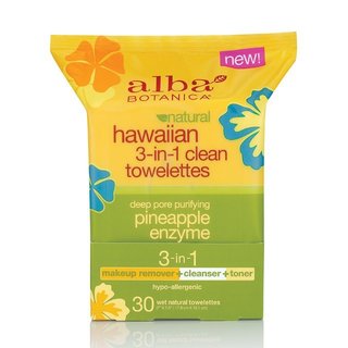 Alba Botanica Natural Hawaiian 3-In-1 Clean Towelettes