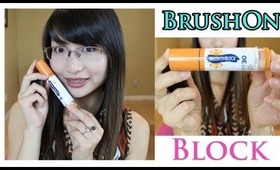 How-to: Skin Care & Protection in Winter - Brush on Block Sunscreen Review