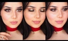 اجمل مكياج سهرة ناعم + بكامل الخطوات | Soft Night Out Makeup