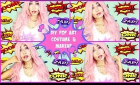 DIY Pop Art Costume & Makeup | Easy & Inexpensive