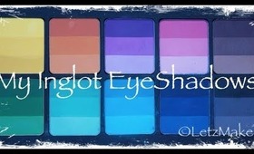 My Inglot EyeShadows & Palettes.....(Entire collection so far!)