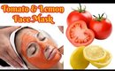 Tomato & Lemon Face Mask For Skin Brightening ,lightening ,whitening remove the dark spots