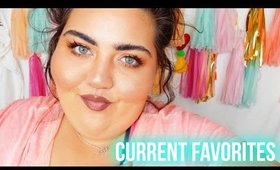 CURRENT MAKEUP, SKIN CARE, AND BODY FAVORITES