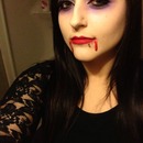 My vampire makeup