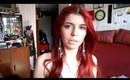 Comment passer de cheveux brun à rouge - How to: Black to Red hair..