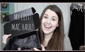 My List: MAC Haul