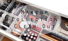 Makeup Collection Clean Out & Organization