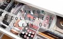 Makeup Collection Clean Out & Organization