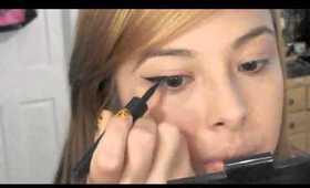 How to Winged eyeliner / Cat eye + TIPS