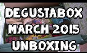 Degustabox March 2015 Unboxing