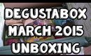 Degustabox March 2015 Unboxing