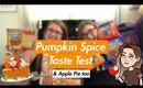 Pumpkin Spice & Apple flavored foods! | Fall Taste Test 2018