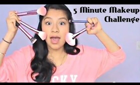 5 Minute Makeup Challenge!