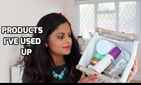 Products I've Used Up || Snigdha Reddy