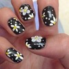 3D flower nails 