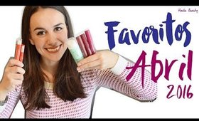 Favoritos del Mes: Abril 2016 [Hache Beauty - Argentina]