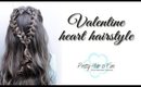VALENTINE HEART HAIRSTYLE ❤️ 5 MIN OR LESS!