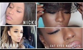 Nicki Minaj + Ariana Grande Pills and Potions Makeup Look