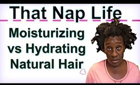 4c Hair Life: How Hydrating & Moisturizer = Moisture Retention in Natural Hair