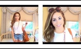 Get ready with me | casual day makeup + outfit