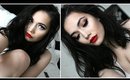 Summer Red Makeup Tutorial l Flawless Foundation & Contour
