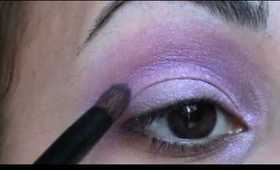 Purple look / Μακιγιάζ σε μοβ αποχρώσεις