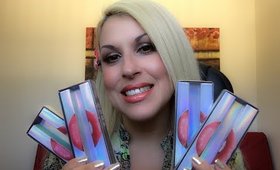 NEW - Huda Beauty Lip Strobe Swatches & Thoughts
