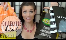 Collective Haul: Ulta, Sephora, MAC, Lush, Forever21 and a Few Others! ♥