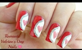 Romantic Valentine's Day Nail Art!