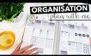 Organisation Plan With Me - Erin Condren Printable Stickers