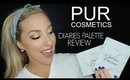PUR COSMETICS SOIREE AND CONTOUR DIARIES | REVIEW | SWATCHES AND LOOK