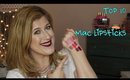 Top 10 - Mac Lipsticks - Collab with Melissa Parada