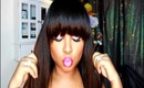 Stock Full Lace Human hair Wig - Straight -14"- PTS001-s- final review and bang tutorial!
