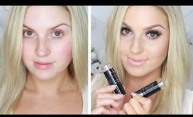 First Impression ♡ Maybelline Fit Me Shine Free Foundation Stick - FOUNDATION APPLICATION DEMO