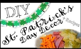 DIY St. Patrick's Day Decor + Recipe Ideas