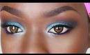 SPRING Makeup Fun Blue + Purple Colorful Eye Shadow | EASY