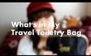 What's In My Travel Toiletries Bag & Giveaway