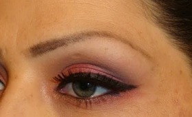 BERRY EYESHADOW LOOK