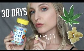 I TRIED CBD GUMMIES FOR A MONTH...