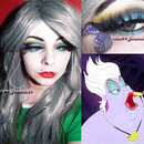 Halloween makeup look Disney Villain Ursula 