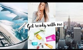 GET READY WITH ME ✈️ TRAVEL EDITION