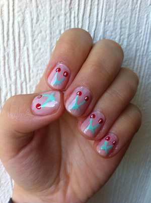 Cherry nails